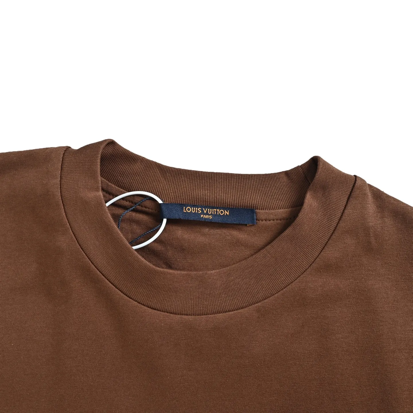 Louis Vuitton/Louis Vuitton laser patch embroidered logo short sleeve